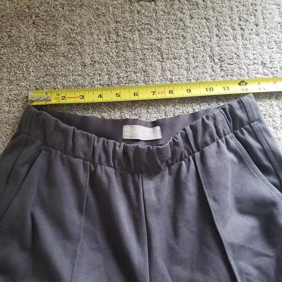 Everlane The Dream Pant Elastic Waist Pull On Career Casual Gray Size‎ 6 - Picture 7 of 11